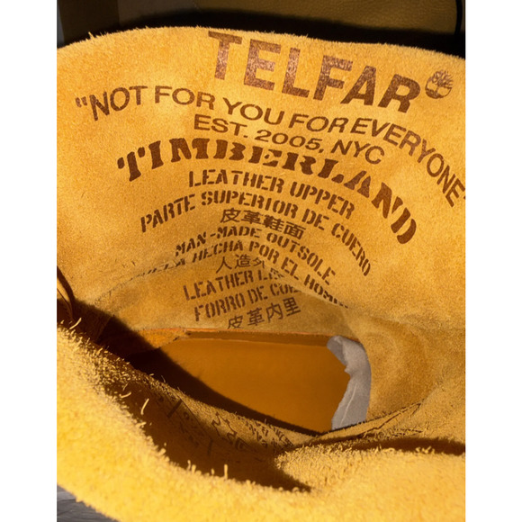 Telfar x Timberland Mid Pull on Boot - Wheat (men's sizing) - Picture 5 of 10
